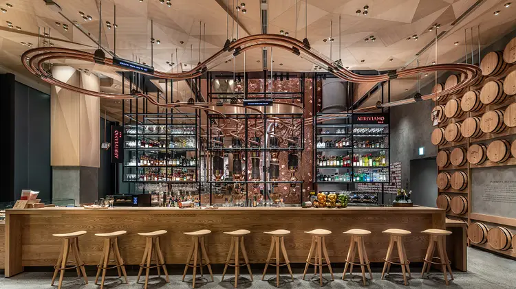 Arriviamo Bar in the Tokyo Roastery