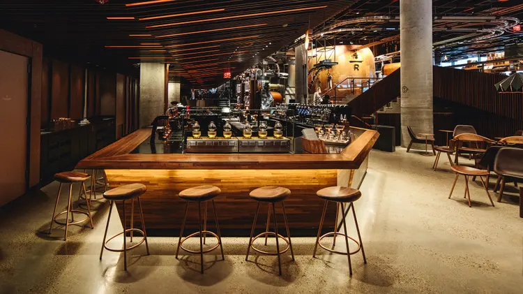 The Experience Bar in the New York Roastery