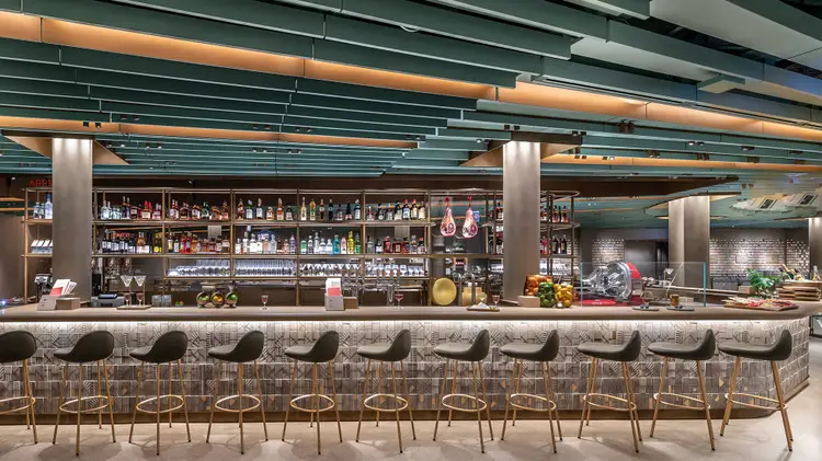 The Arriviamo Cocktail Bar in the Chicago Roastery