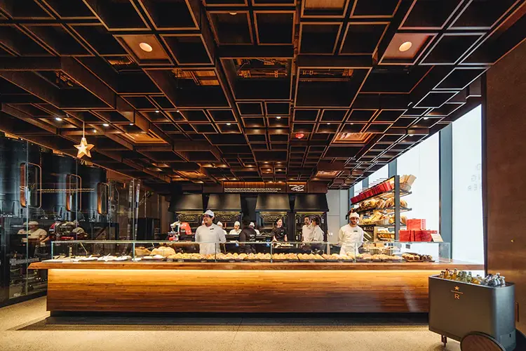 Princi bakery in the New York Roastery