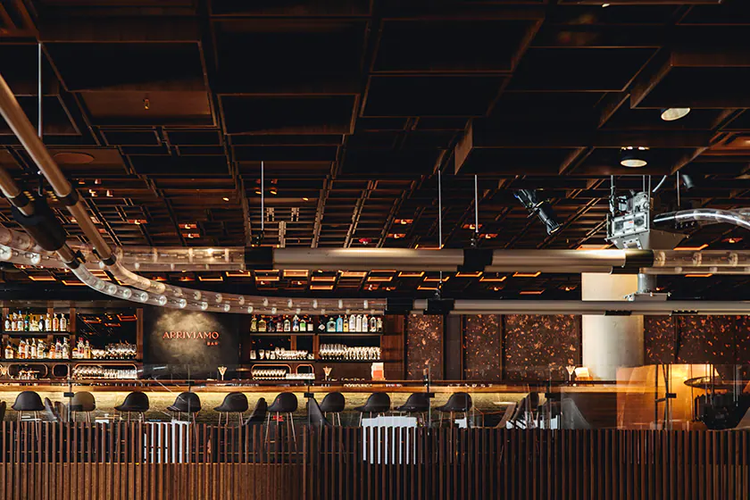 Arriviamo Bar in the New York Roastery