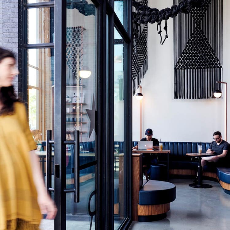 Inside a Starbucks Reserve location