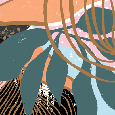 A coffee card illustration.