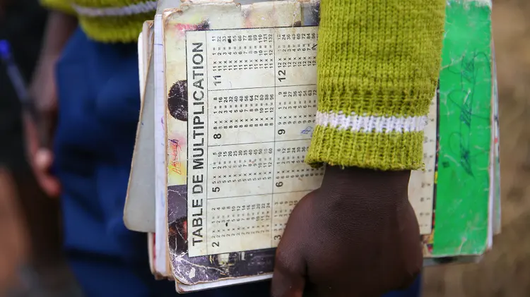 Conversion books held by a coffee grower.